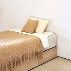 [지누스]루미 수납형 침대프레임(슈퍼싱글/네추럴오크)