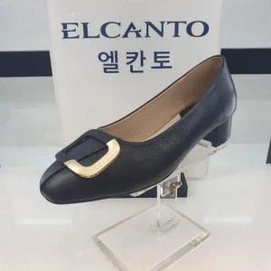 [ELCANTO]엘칸토 HC11 양가죽 여성화 사각장식 몰드 펌프스 A1M2U4T39 (S23667984)