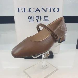 [ELCANTO]엘칸토 HC11 소가죽 여성화 메리제인 몰드 펌프스 K1M3U43T9 (S23667982)