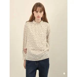 [갤러리아] 밴드넥 레이어드 블라우스 VOCNL4W9111