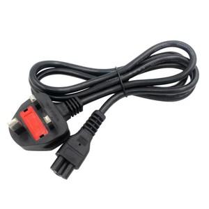 UK Plug Power Cord  메인 C5 Cloverleaf AC 전원 공급 장치 리드 연장 케이블 1.5m 노트북 컴퓨터 LG 호환
