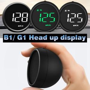 G1 자동 속도계 B1 Obd2 온보드 컴퓨터 HUD OBD II 디지털 헤드 업 디스플레이   KMH 전자 액세서리