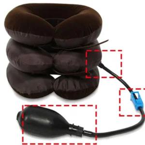 휴대용 일자 목 지지대 에어 목배게 보호대