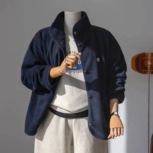 (안나앤플러스) 데민 플리스 자켓[자켓EA383] 빅사이즈