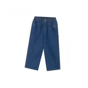 커버낫 COVERNAT KIDS 아치그래픽 와이드 데님팬츠 블루 CK2503IP42BL 520478