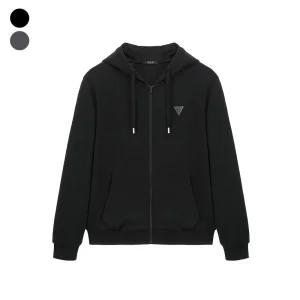 [게스]남성 애슬래저 후드 집업 KP4K04J1