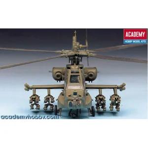 아카데미 아파치 전투 헬기 프라모델 조립장난감 초보용 취미 모형 모형조립 교구