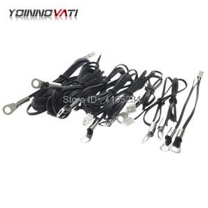 표면 고정 NTC 서미스터 네거티브 온도 계수 프로브 라인 이어 10K B3435 M4 30 50cm 1 2M