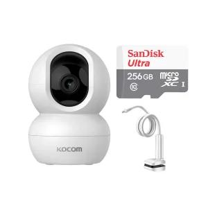 코콤 KHC-Z30 홈캠+256GB+자바라 거치대 세트 초고화질 스마트폰 홈카메라
