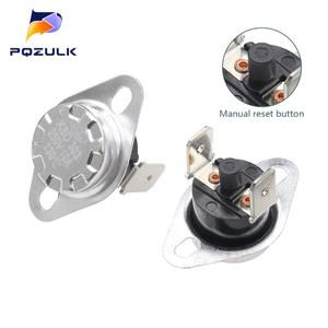 1PCS KSD301/KSD303 수동 재설정 온도 조절기 정상 폐쇄(NC) 스위치 제어