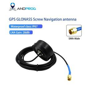 액티브 GPS GNSS 안테나 나사 마운트 네비게이션 IP66 SMA Fakra C