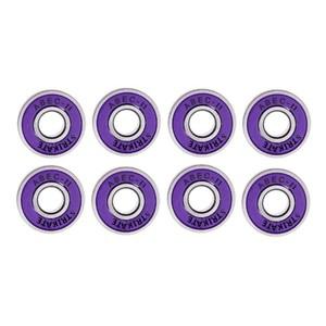 8Pcs 608RS-ABEC 11 스케이트 베어링 품질 강철 고성능 스쿠터 보드 롱 볼
