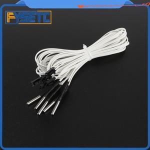 10pcs HT-NTC100K 서미스터 온도 센서 l 1 m for 350 degrees 3d 프린터 부품 prusa mk2s/mk3/mk3s hotend