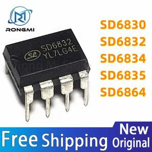 10개 SD6834 DIP-8  부품 전원 어댑터 IC LCD 제어 칩