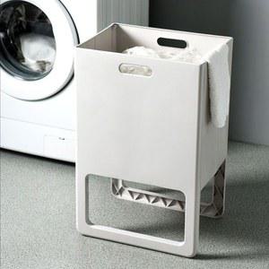 접이식 책가방 사각 학원 수납 화이트 사무용 흰색 정리대