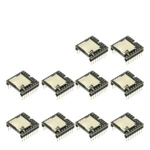 미니 소형 MP3 플레이어 모듈 TF 카드 U  DF 오디오 음성 용 IO 직렬 포트 AD MP3-TF-16P 1-10 개