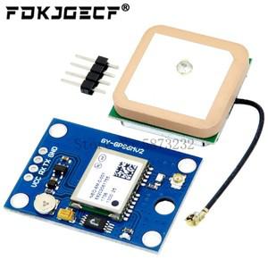 GY-NEO6MV2 NEO-6M GPS 모듈 비행 제어 EEPROM MWC APM2.5 Arduino용 대형 안테나 3V-5V