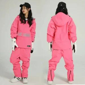 남자 여자 스키복 남성 여성 보드복 세트 여성용 겨울 스키 슈트 야외 방풍 절연 의류 바지 두꺼운 방수 스