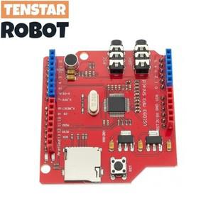 VS1053 스테레오 오디오 MP3 플레이어 실드 레코드 디코드 개발 보드 모듈 arduino용 TF 카드 슬롯 포함