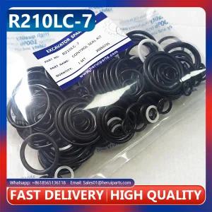 R210LC-7 제어 밸브 도장 키트 굴삭기 디스트리뷰터 밸브 도장 수리 키트 O-링 210LC-7