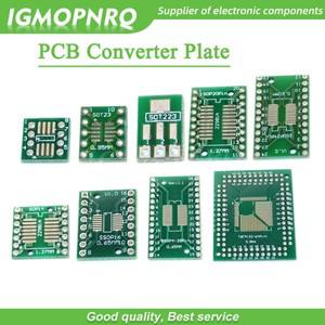 10pcs PCB 보드 SOP8 SOP14 SOP20 QFP DIP 어댑터 변환기 플레이트 TSSOP 8 14 16 20 24 28