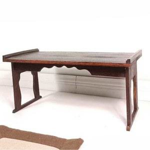 서당 탁자 책상 호두색 공식 공부방 엔틱 스틸 오크 네일샵