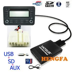 Yatour-자동차 디지털 음악 체인저 USB Mp3 AUX 어댑터 도요타 빅 5  7 렉서스 자제 자동차 오디오