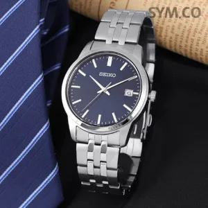 세이코 SUR399P1 모던 클래식 아날로그 방수  정장 남자 메탈 시계 d