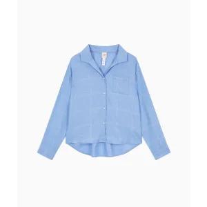 [Calvin Klein]UNDERWEAR 여성 울트라 소프트 모달 블렌드 플란넬 롱슬리브 셔츠_QS74761HD 661512