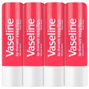 바세린 립테라피 립밤 립케어 고보습 입술보호제 4.8g 로지 4개