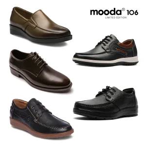 [무다] 남성화 빅사이즈 천연소가죽 정장화 남성구두 키높이 캐주얼화 면접 남성신발 구두 효도화