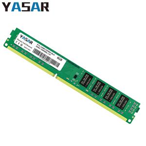 YASAR 메모리 램 DDR3 1600MHz 1333MHz UDimm 1.5V PC3 8500 10600 12800 데스크탑 AMD 인텔 호환