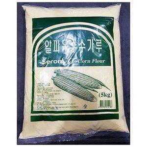 [JHN4Q2P5_52ED]옥수수전분 옥수수가루 옥수수 5k)X4