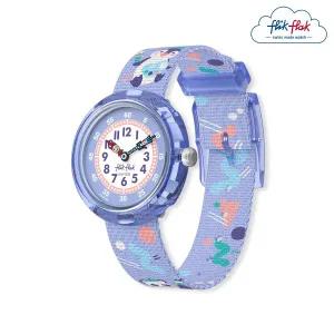 [플릭플락][본사] 플릭플락 유아용 시계ARTY ANMALS FBNP246