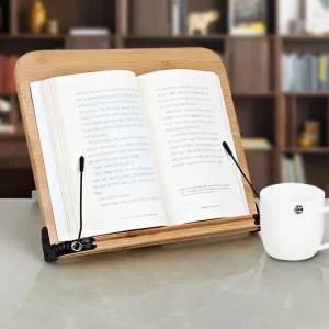 [QN067U91_58]북스토퍼 가벼운나무 홀더 밤부02