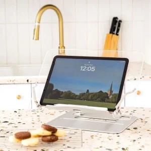 [QNT64Z0X_58]투명 독서대 거치대 휴대용 접이식 받침대