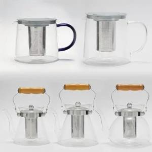 시앵 키친프리 유리포트 (직화용) 시리즈 유리주전자 티포트 차주전자 내열유리