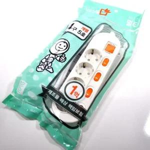 MAGICCLEAN 나이스텍 멀티탭 4구 5호 개별 (4.5M)