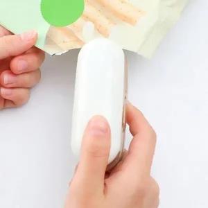 미니실링기 휴대용 비닐 밀봉기 접착기 과자밀봉_23549378