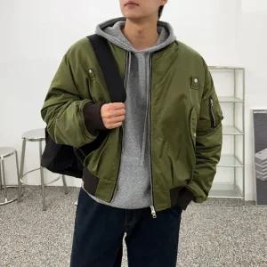 [탑보이] MA-1 셔링 블루종 붐버 항공점퍼  K2141)