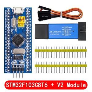 STM32F103C8T6 ARM STM32 최소 시스템 개발 보드 STM32F401 ST-LINK V2 다운로드 프로그래머