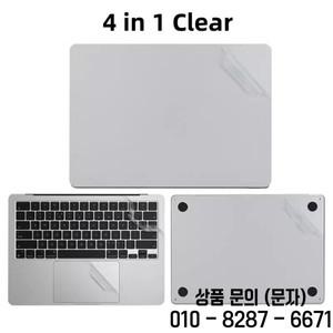 맥북 에어 15.3 전체 바디 매트 클리어 스티커 데칼 M3 A3114 2023 터치패드 손바닥 받침대 피부 보호