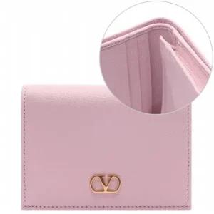 25FW 여성 브이로고 시그니처 반지갑  7W2P0AJ3 SNP 16Q 25F)