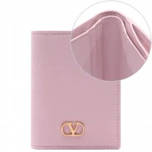 25FW 여성 브이로고 시그니처 반지갑  7W2P0AJ5 SNP 16Q 25F)