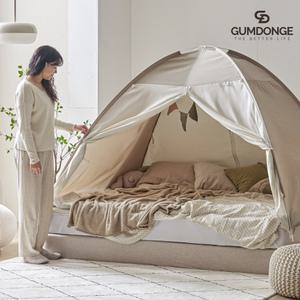 금동이 원터치 난방텐트(싱글) 보온 방한 침대 실내
