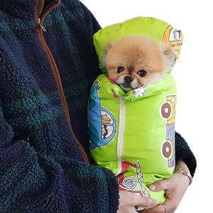 [겨울외출 필수템] 까씨네 펫주머니/강아지 포대기/감싸개/강아지쿠션담요/패딩담요