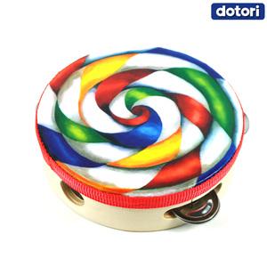 롤리팝탬버린(소/중)유아악기 음악교구 악기놀이 롤리팝드럼