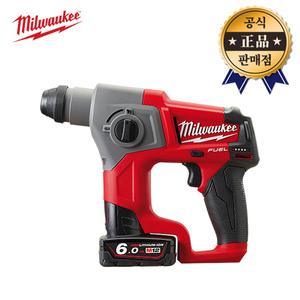 밀워키 M12 CH-602C M12 CH-402C 후속 6.0AH 2배터리 충전해머드릴 SDS 브러쉬리스 12V 햄머드릴 앙카드릴