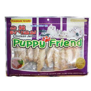 퍼피프랜드 그대로닭가슴살400g 애견간식 헬로도기