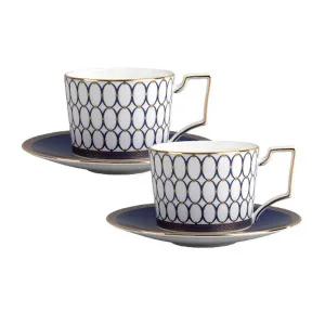 [웨지우드](강남점)르네상스골드 커피잔 2인조